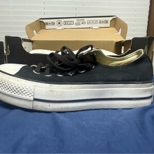 Converse Black and White Chuck Taylor Sneakers